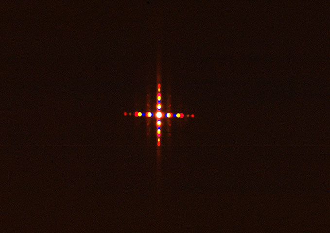 Mars diffraction patterns